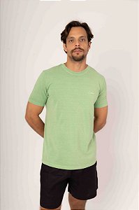 LEHUA T-SHIRT BÁSICA - VERDE CHÁ