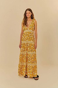 FARM VESTIDO CROPPED ESTAMPADO  NANICA
