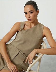 SHOULDER BLUSA ALÇA ASSIMETRICA
