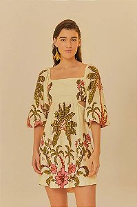 FARM VESTIDO CURTO ESTAMPADO RAVENALA