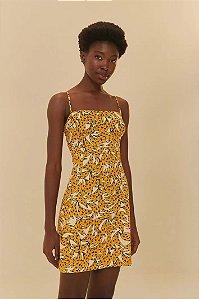 FARM VESTIDO CURTO ESTAMPADO NANICA
