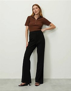 SHOULDER CALÇA  BOOTCUT CREPE 360