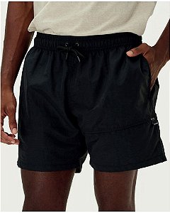 REDLEY SHORT ELASTICO RECORTE PRETO