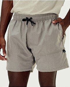 REDLEY SHORT ELASTICO RECORTE AREIA