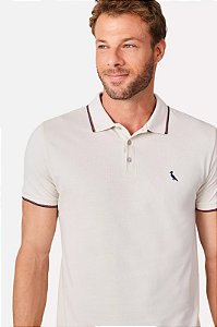 RESERVA POLO ENXUTO NOVO FRISO VANILLA