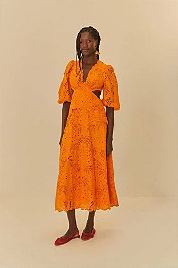 FARM VESTIDO LAISE COQUEIRO TROPICAL