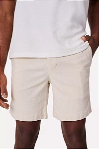 RESERVA BERMUDA CASUAL LINHO ANGRA NATURAL