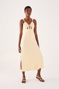 DRESS TO VESTIDO CROPPED FRENTE VAZADA