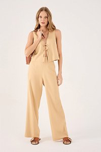 DRESS TO CALÇA LINHO RETA