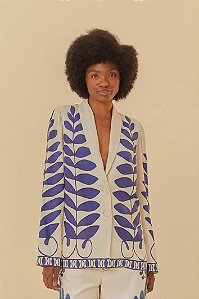 FARM BLAZER ESTAMPADO SAMAMBAIA