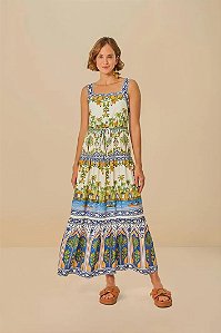 FARM VESTIDO LONGO AMAZONIA RIBEIRINHA