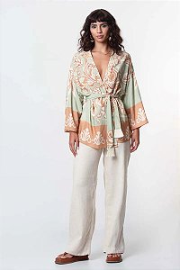 SLY KIMONO MANGA 7/8 DE VISCOSE