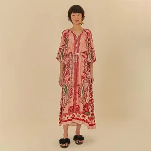 FARM VESTIDO LEVEZA ROMANTICA
