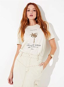 SOMMER CAMISETA BEGE ITALIAN