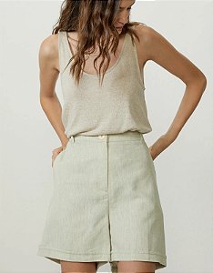 SHOULDER SHORTS ALFAIATADO VINCADO
