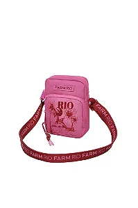 FARM ME LEVA BOLSA DA GEMA FARM AMALFI VERMELHO