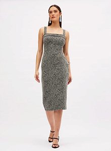 SOMMER VESTIDO PRETO/OFF