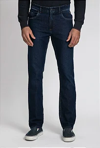 DOCTHOS CALÇA RELAXED FIT JEANS ESCURO