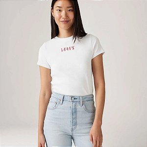 LEVI'S CAMISETA ESSENTIAL BRANCA MANGA CURTA