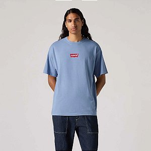LEVI'S CAMISETA VINTAGE GRAPHIC TEE AZUL MANGA  CURTA