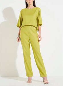 FORUM BLUSA LINHO - VERDE ESCILA