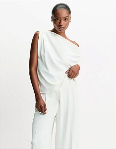 SHOULDER BLUSA ASSIMÉTRICA