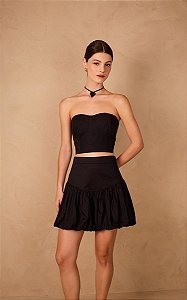 DRESS TO CORSELET SEM ALÇA PRETO
