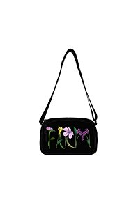 FARM ME LEVA BOLSA FARM CHAMEGO ROMANCE EM FLOR PRETA