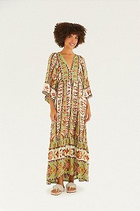 FARM VESTIDO CROPPED TAPETE DE COR