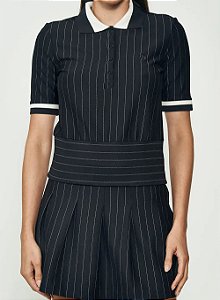 COLCCI BLUSA COM DETALHE EM LISTRAS