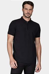 ARAMIS POLO PIQUET ZIPER PRETO