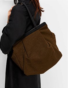 SHOULDER BOLSA DRAPEADA