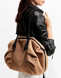 SHOULDER BOLSA TEXTURIZADA