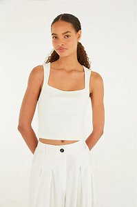 FARM REGATA CROPPED ANA - OFF WHIT