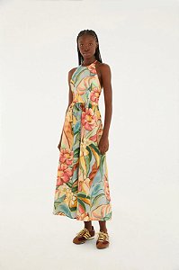 FARM VESTIDO FOLHAGEM DE INVERNO