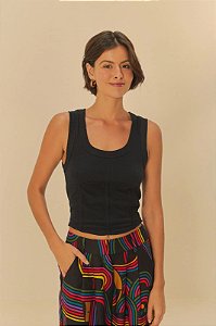 FARM REGATA CORSELET PRETA