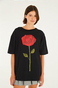 FARM T-SHIRT MÉDIA ROSA