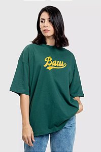 BAW CAMISETA NEW OVER BAW LINE - ESMERALDA