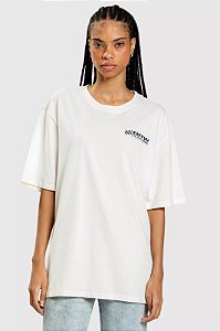 BAW CAMISETA REGULAR STREET RACING - OFF WHITE