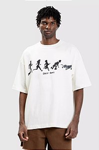 BAW CAMISETA NEW OVER RUN BAW X SD OFF WHITE