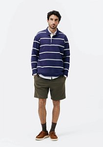 HERING BERMUDA MASCULINARETA EM MOLETOM - VERDE