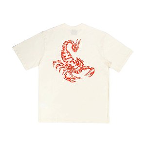 HIGH TEE SCORPION WHITE/RED