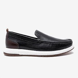 DEMOCRATA MOCASSIM EASY FLOP PULSE - PRETO