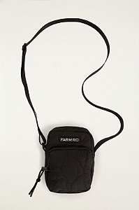 FARM ETC BOLSA DA GEMA PUFFER PRETO