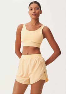 HERING SPORTS SHORTS ESPORTIVO FEMININO RUNNER TEXTURIZADO - LARANJA
