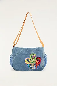 FARM ETC BOLSA TRANSVERSAL BRISA PATCH RIO AZUL