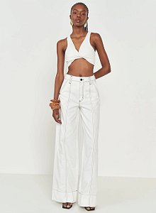 COLCCI CALÇA SARJA SILVIA - OFF SHELL