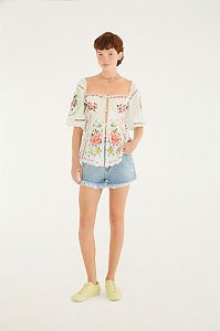 FARM SHORT JEANS CURVA BÁSICO