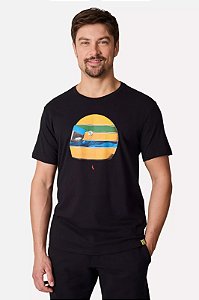 RESERVA CAMISETA ESTAMPADA PICA PAU CAPACETE SENNA