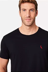 RESERVA CAMISETA BRASA PICA PAU BORDADO - PRETO